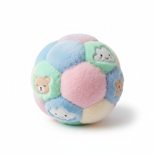 Balle hochet couette jouet doux
