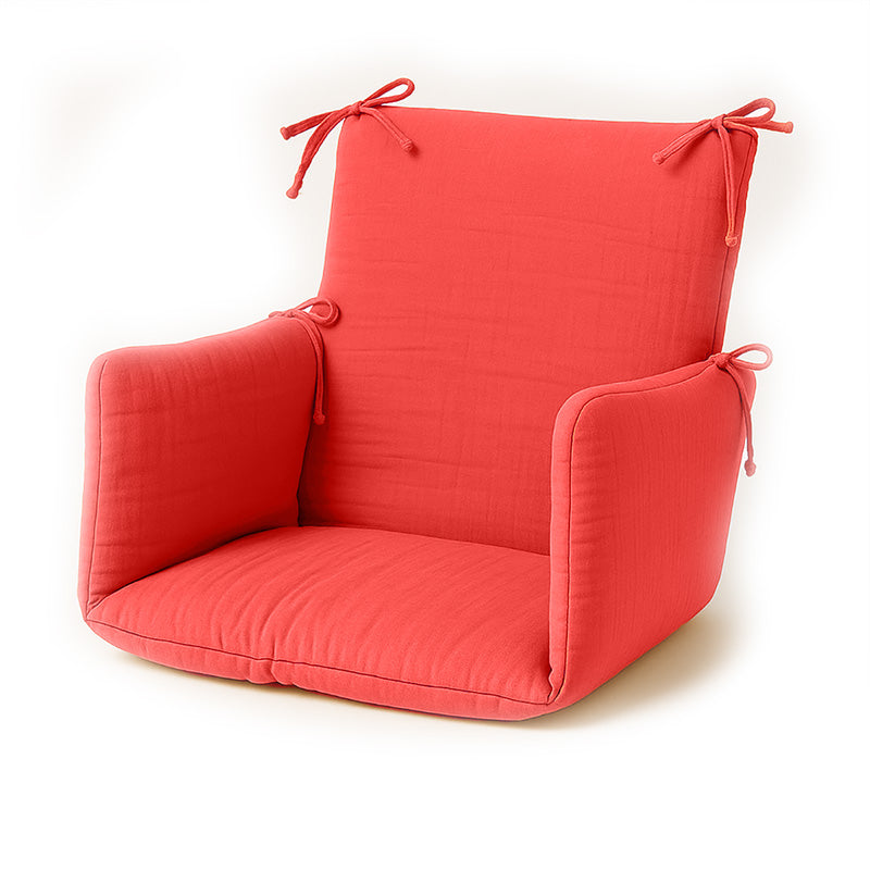 coussins chaise haute fraise papate bio puericulture