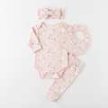 Lilax ensemble cadeau 4 pièces bébé fille