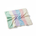 Couverture bébé douce et moelleuse en couleurs pastel