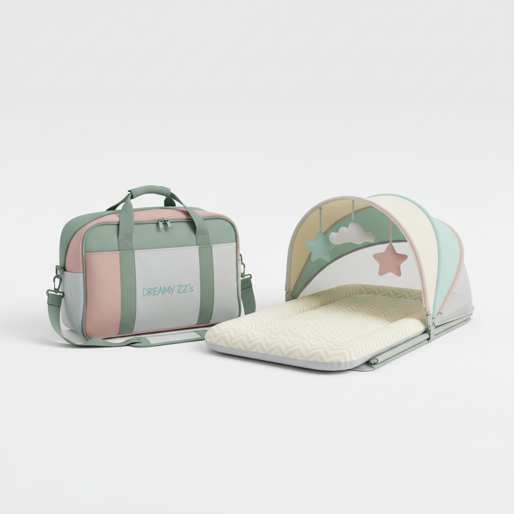 Lit pliable portable pour bébé
