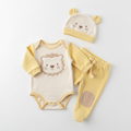 Ensemble 3 pièces petit lion bébé