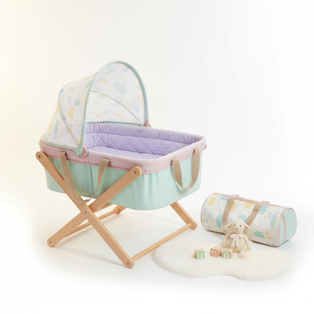 Berceau pliable portable pour bébé