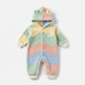 Barboteuse à capuche bébé fille et garçon