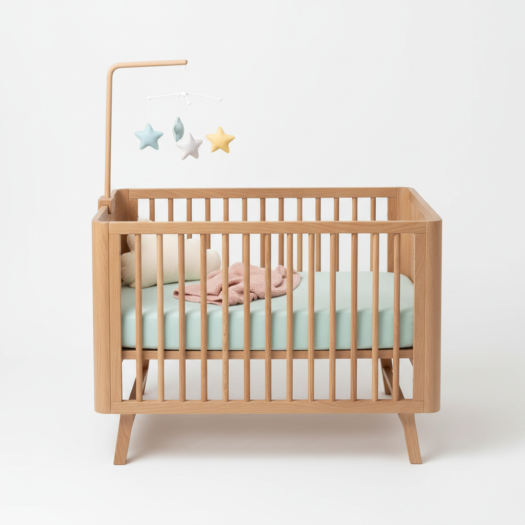 Lit bébé en bois
